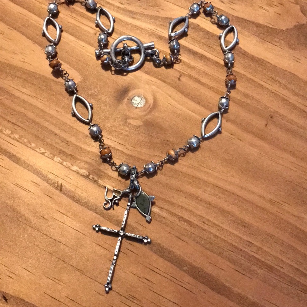 Lucky Brand Cross Necklace